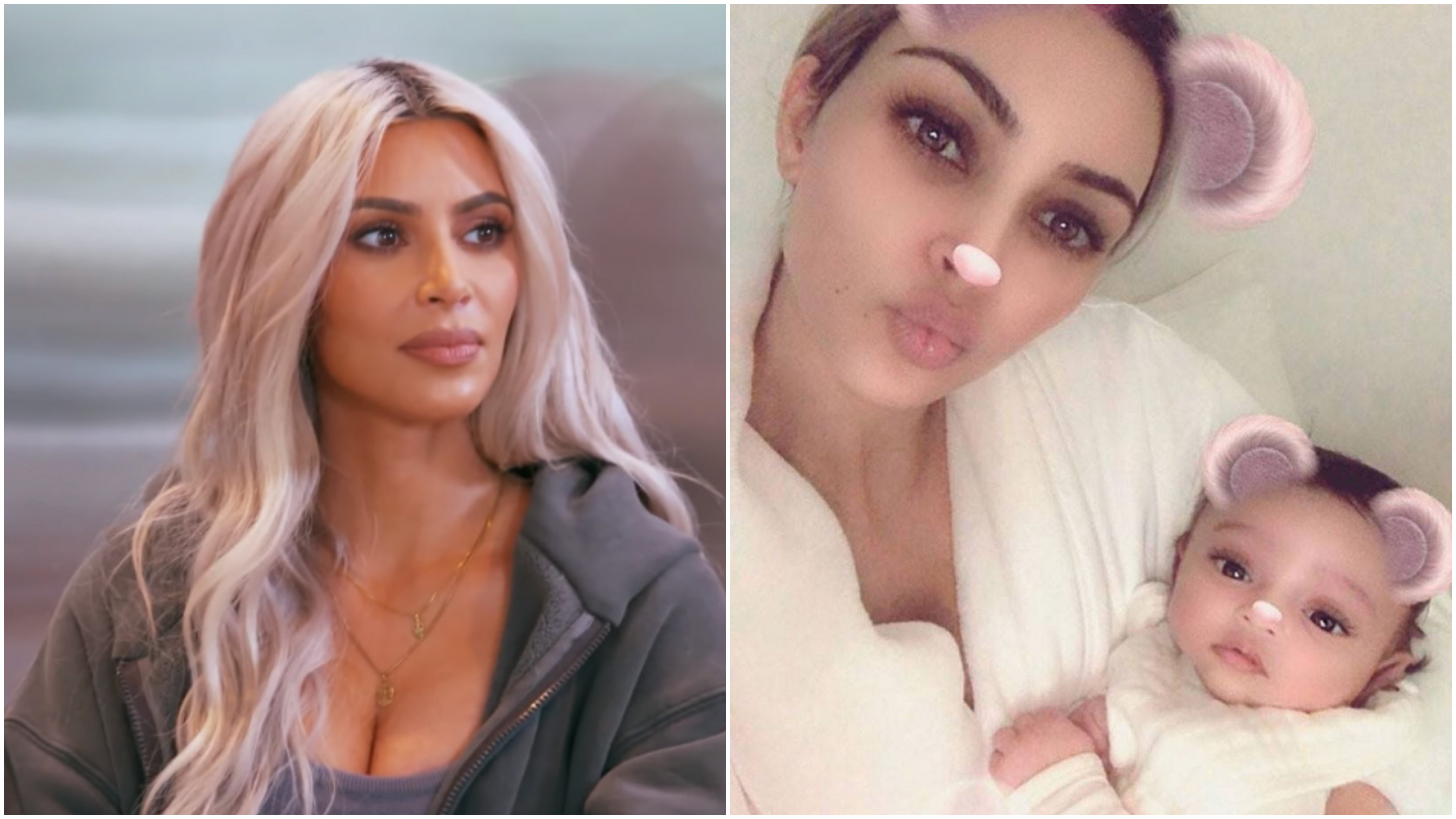 Kim Kardashian : elle présente (enfin) la mère porteuse de sa fille Chicago