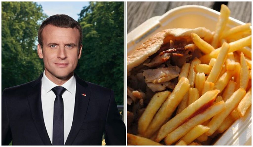 Emmanuel Macron : un jeune se tatoue son visage et un kebab à un endroit bien précis