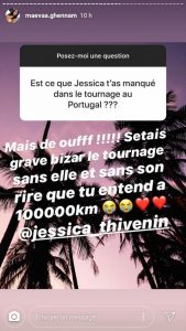 Jessica Thivenin a manqué à Maeva Ghennam