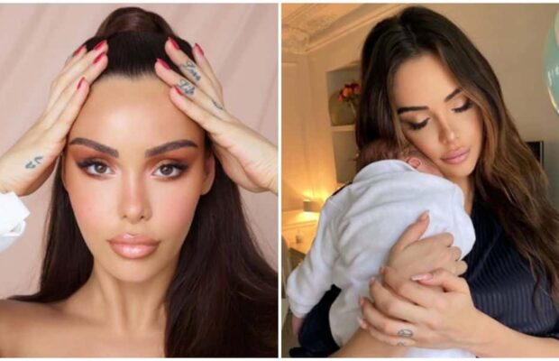 Nabilla Vergara : nostalgique de sa grossesse, elle se montre enceinte dans des draps blancs