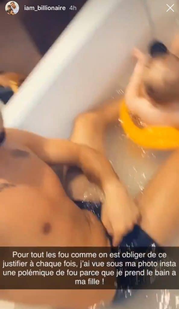 Les internautes n’ont pas aimé voir le père de famille dans la baignoire avec Chelsea et Cayden