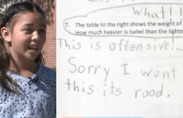 a-9-ans-elle-refuse-de-resoudre-un-probleme-de-mathématiques-quelle-trouve-offensant