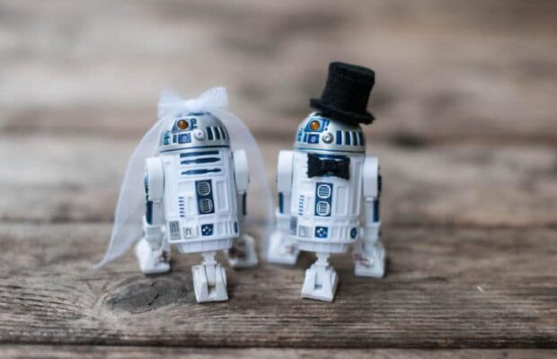 Ils se marient sur le thème Star Wars !