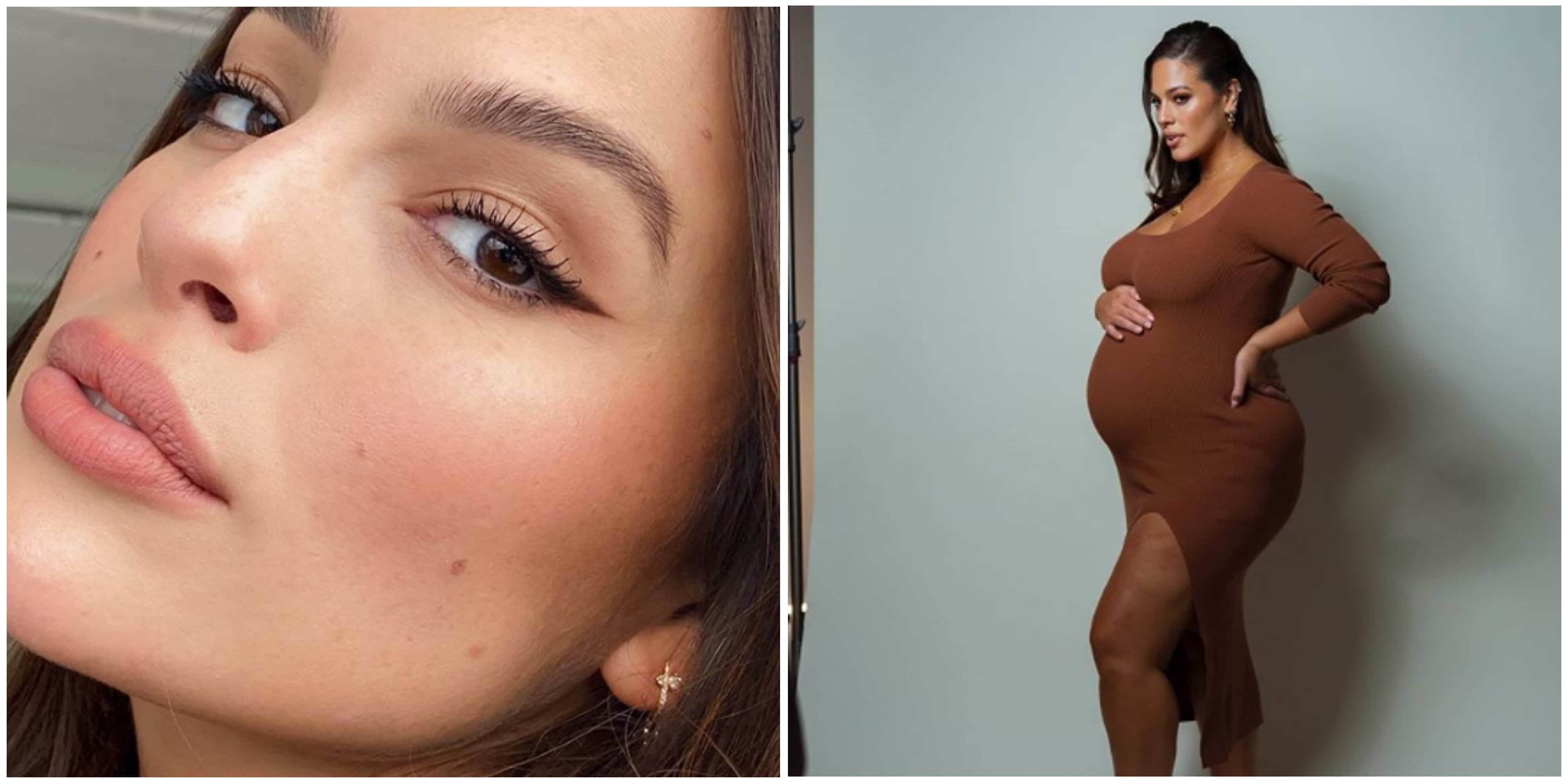 Ashley Graham pose entièrement nue à quelques jours de son accouchement