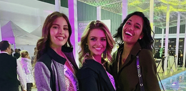 Clémence Botino (Miss France 2020) et ses copines Miss rencontrent une star de La Casa de Papel