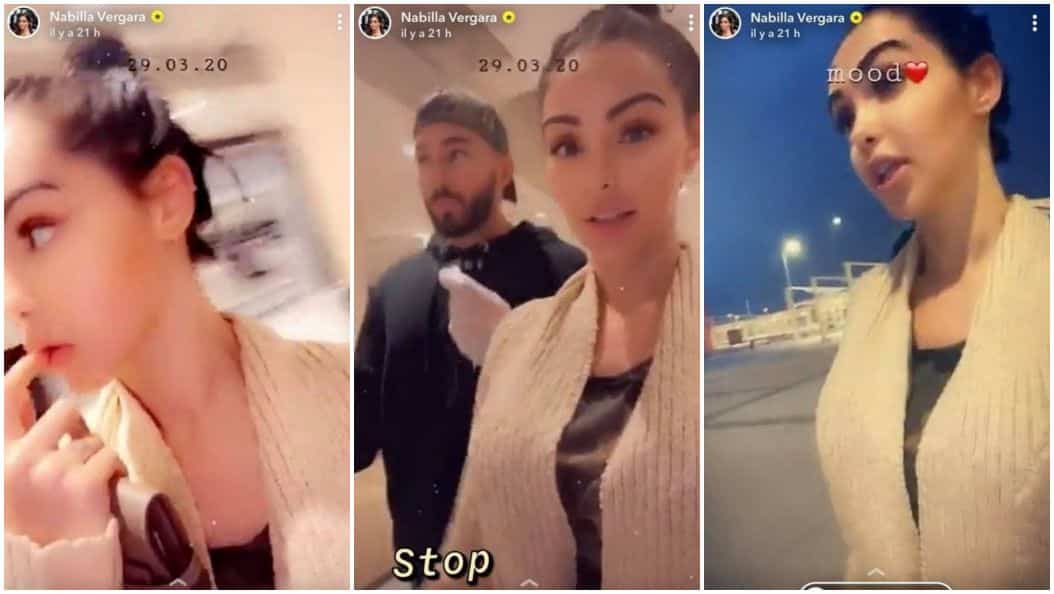 Nabilla choque la toile et agace son chéri dans cette vidéo où elle ne respecte pas les règles sanitaires