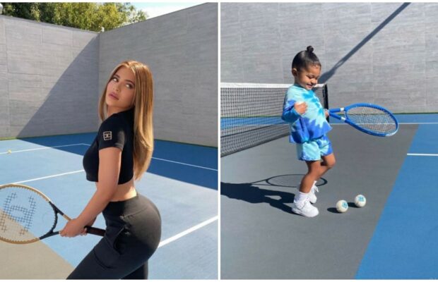 kylie-jenner-fille-stormi-joue-tennis-balles-prix-exorbitant