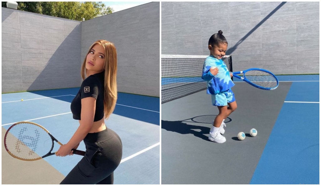 Kylie Jenner : sa fille Stormi joue au tennis avec des balles à un prix exorbitant