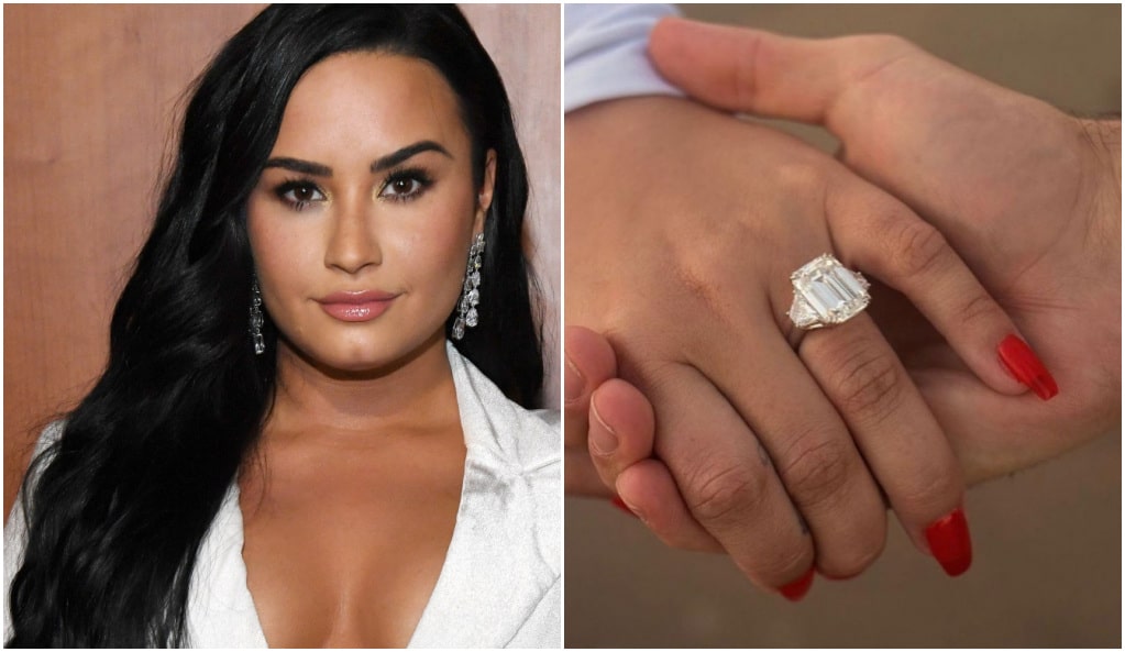 Demi Lovato fiancée : l'impressionnant prix de sa bague de fiançailles annoncé