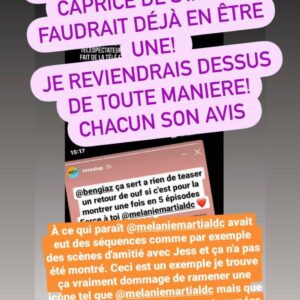 Mélanie Martial (LMvsMonde5) : elle dénonce le montage de l’émission et menace la production de faire des révélations