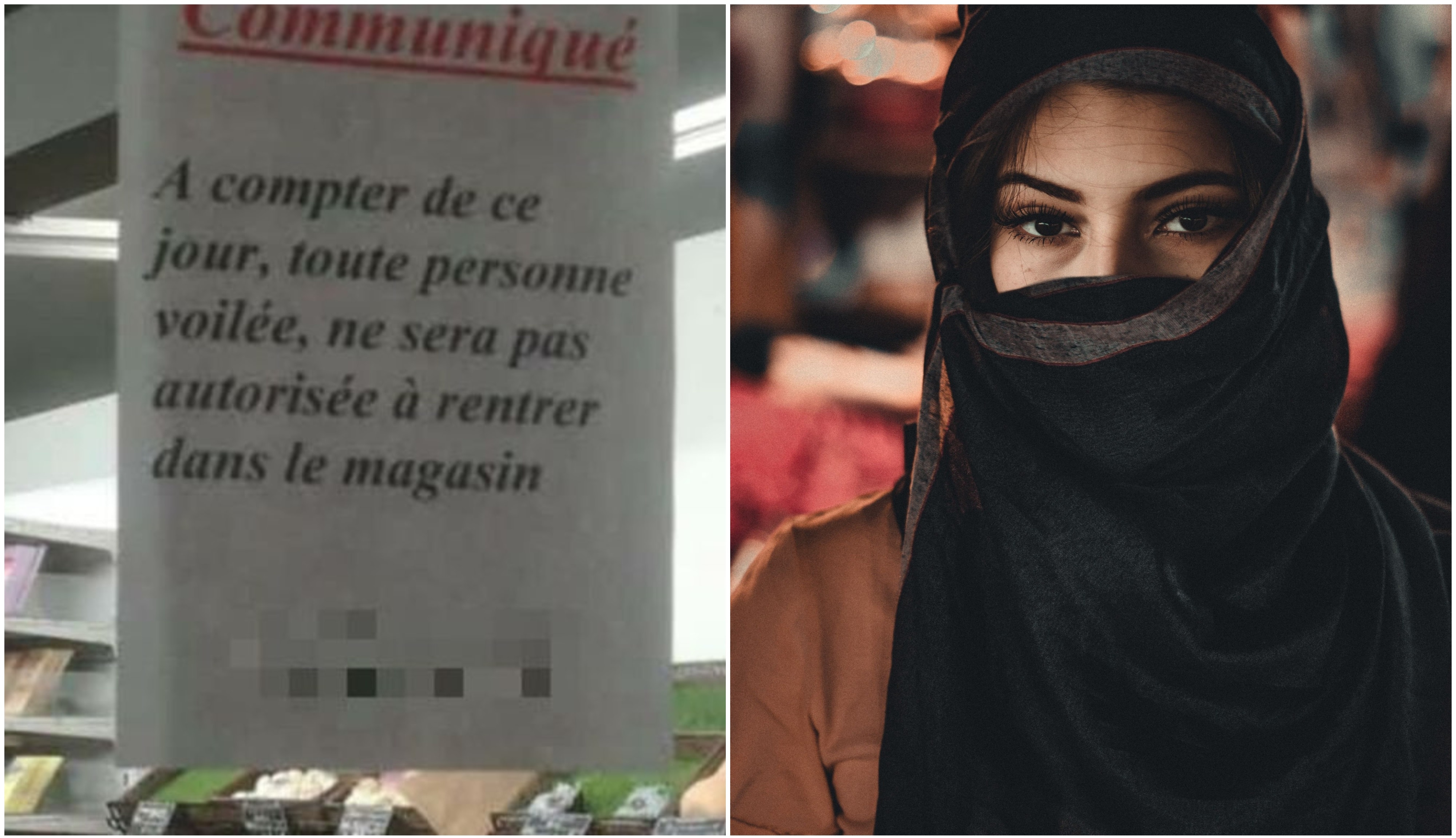 Nîmes : un commerçant interdit l’accès à son magasin aux femmes voilées