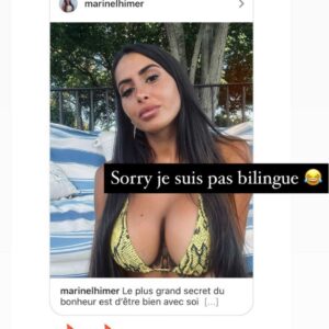 Marine El Himer : contactée par Tyga, elle montre leur conversation