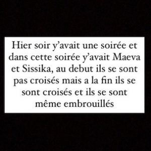 Maeva Ghennam et Sisika : gros clash lors d'une soirée retrouvailles à Dubaï
