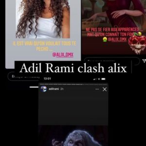 Alix : qualifiée d’insupportable par Adil Rami, le clash continue et elle balance des dossiers