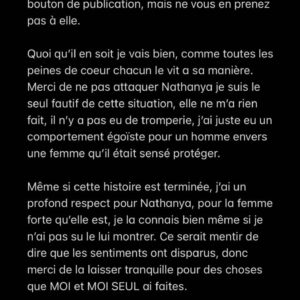 Nathanya Sonia : elle répond à ceux qui l'accusent d'être la cause du mal d'Antoine Goretti