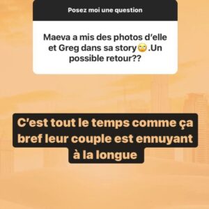 Maeva et Greg, réconciliés ? Elle poste des photos qui laissent peu de place au doute