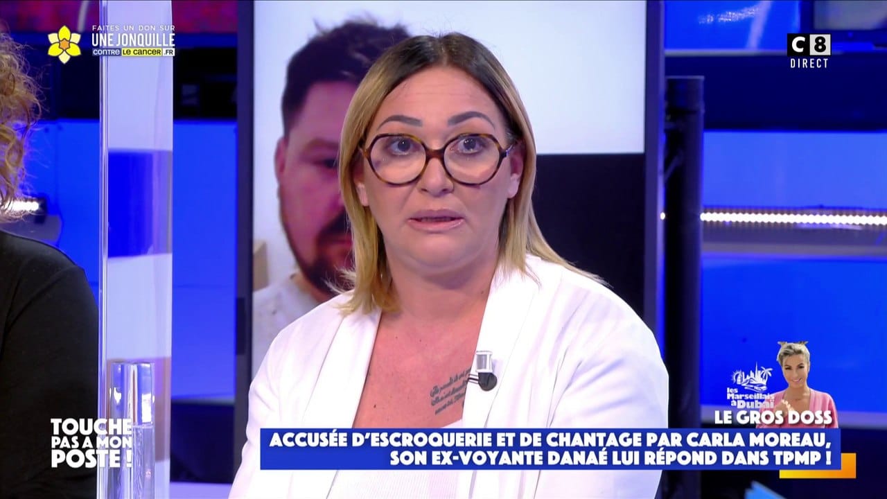 Danaé : l'essentiel des propos de la voyante de Carla à TPMP