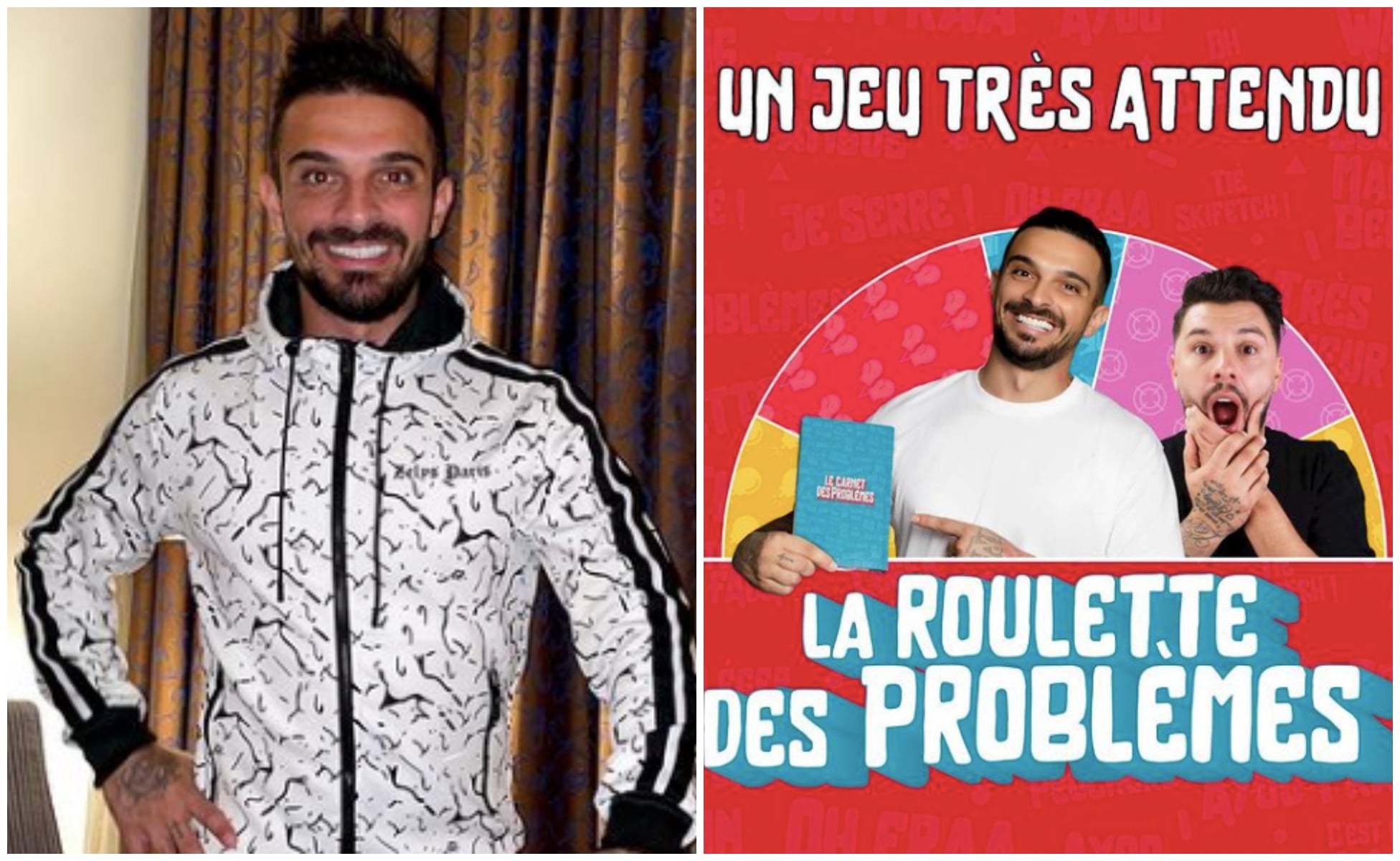 Julien Tanti : il sort officiellement son jeu "la roulette des problèmes"