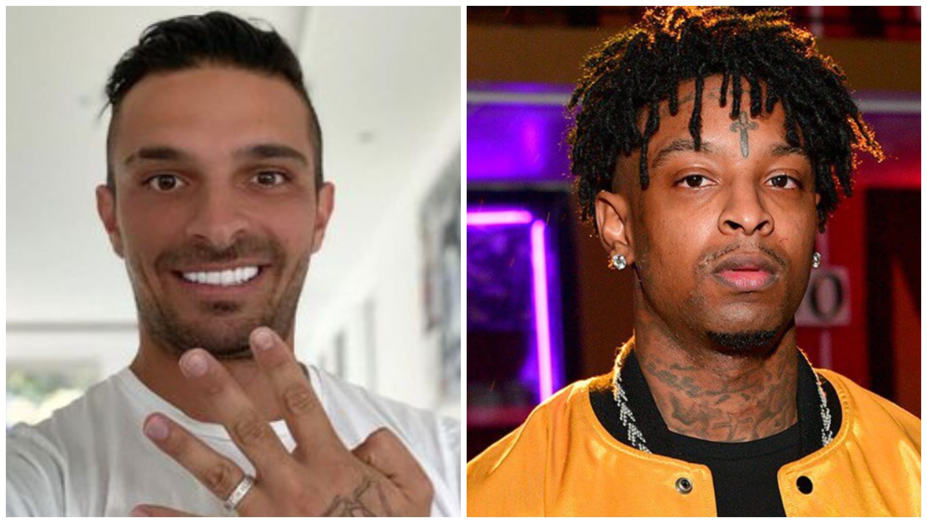 Julien Tanti : les internautes sont sûrs qu'il est le sosie du rappeur américain 21 Savage