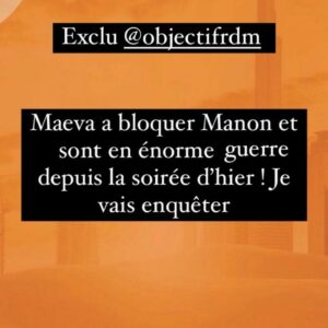 Maeva Ghennam : en froid avec Manon Tanti, elles se sont unfollow des réseaux