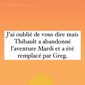 Thibault Garcia (LMvsMonde6) : de retour auprès de Jessica Thivenin, il aurait abandonné l'aventure