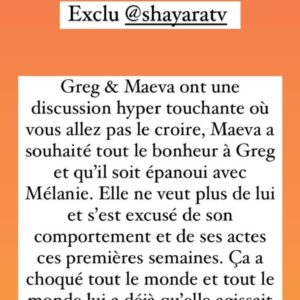 Maeva Ghennam réconciliée avec Greg sur le tournage de LMvsMonde6 ?