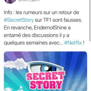 Secret Story : un possible retour de l'émission sur Netflix