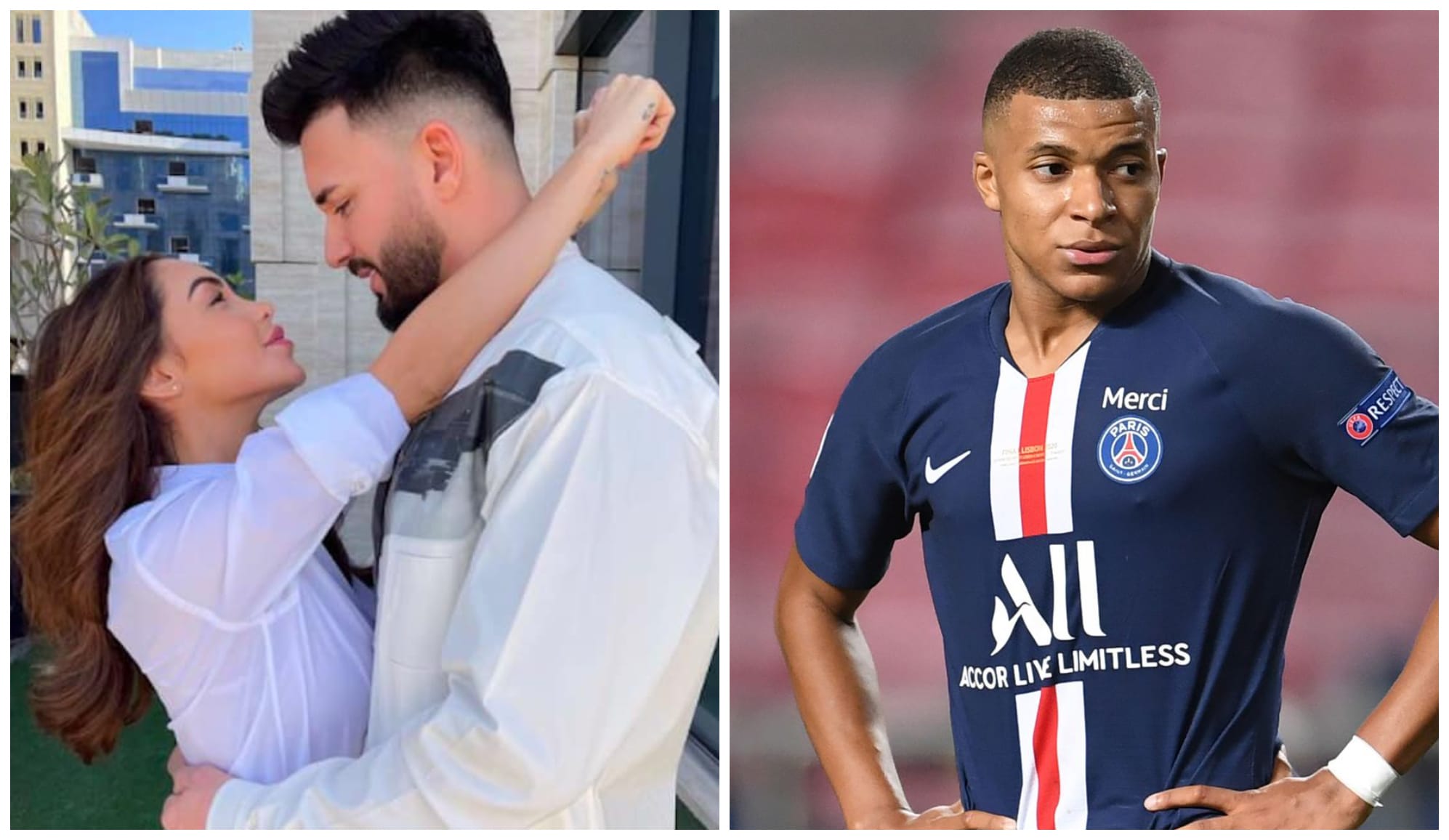 Nabilla et Thomas : en pleine lune de miel, ils s'affichent avec Kylian Mbappé