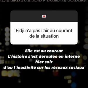 Fidji et Anas : leur couple en crise depuis les rumeurs d'infidélité ?