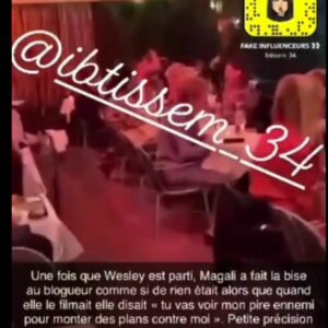 Wesley, victime d'un guet-apens par Magali Berdah ?