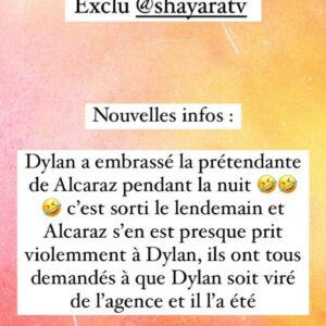 Dylan Thiry viré du tournage, les raisons de ce départ