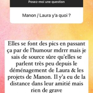 Laura Lempika et Manon Tanti en froid ? Leur relation se serait détériorée