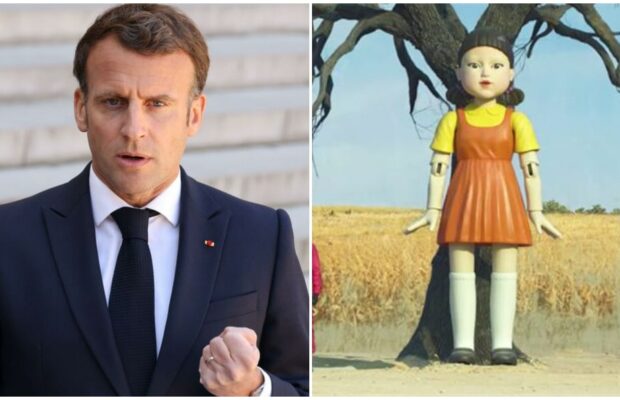 emmanuel-macron-squid-game-poupee-tueuse