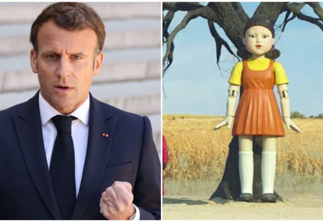 emmanuel-macron-squid-game-poupee-tueuse