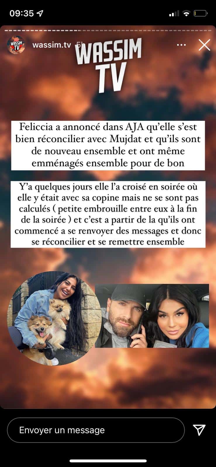 Mujdat et Feliccia : ils sont de nouveau en couple