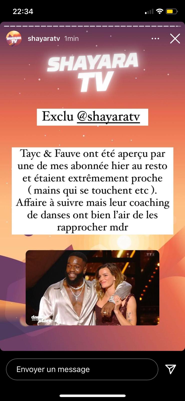 Fauve et Tayc en couple ? Ils ont été aperçus très proches hors tournage 