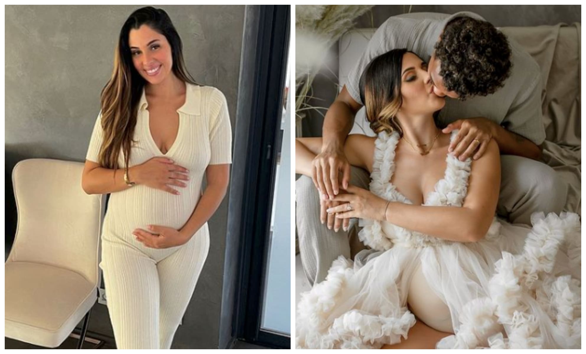 Coralie Porrovecchio enceinte : elle montre les images de l'annonce de sa grossesse à son compagnon