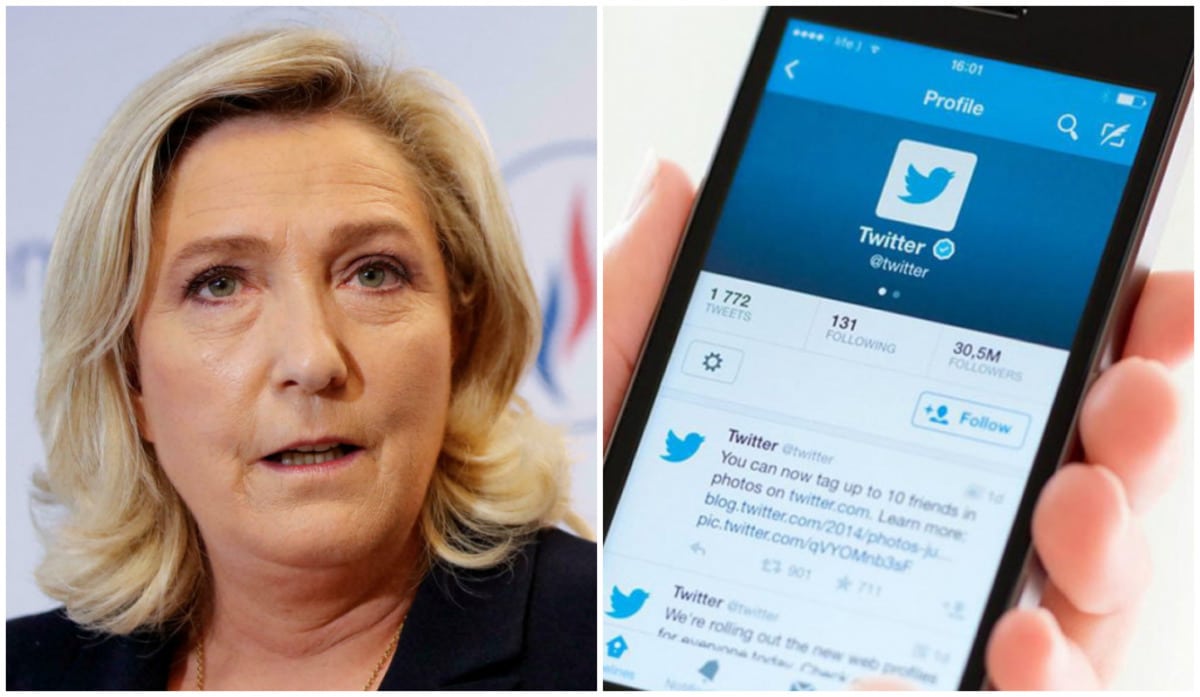 Marine Le Pen se lâche sur Twitter : son second compte caché qui fait jaser