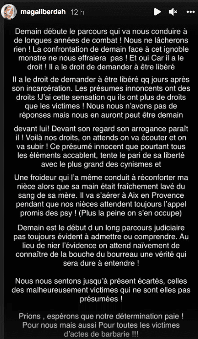 Magali Berdah : taclée sur son comportement après le meurtre de sa belle-soeur, elle s'exprime