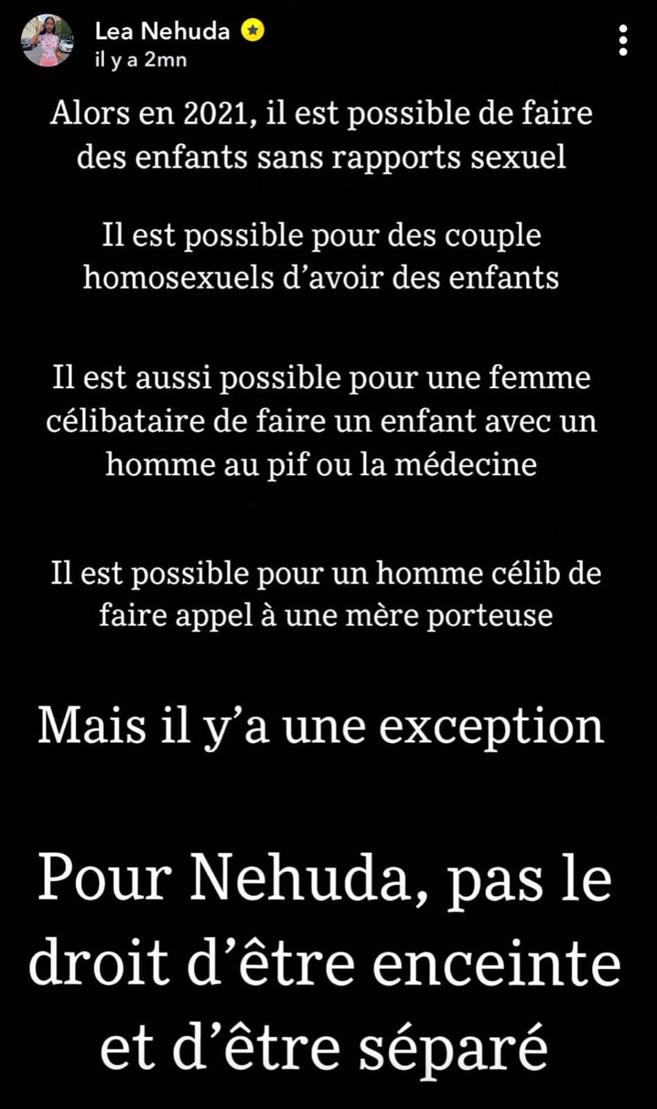 Nehuda : enceinte de son 2ème enfant et séparée de Ricardo, elle s'exprime