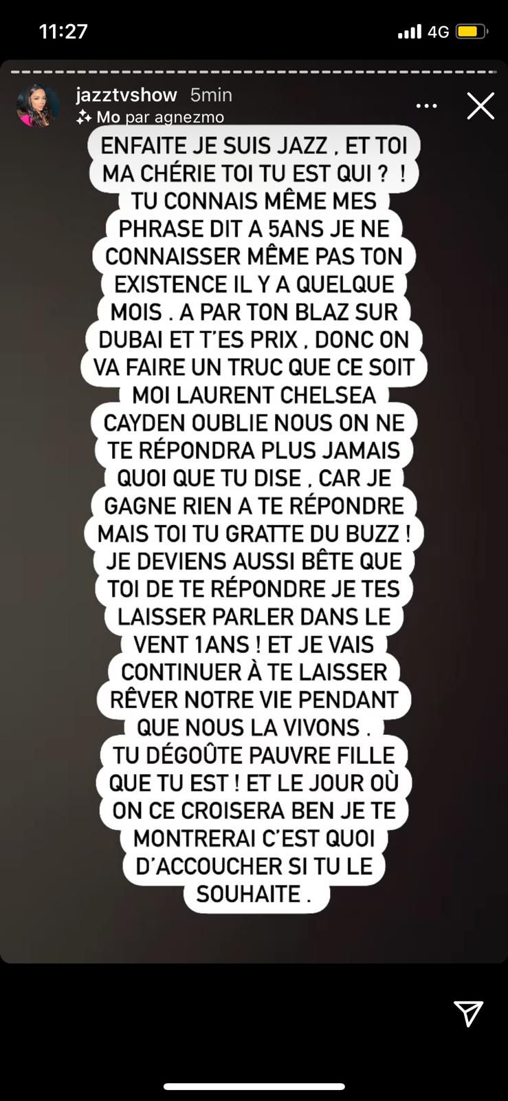 Laurent Correia : son autre maîtresse présumée s'exprime après les menaces de Jazz