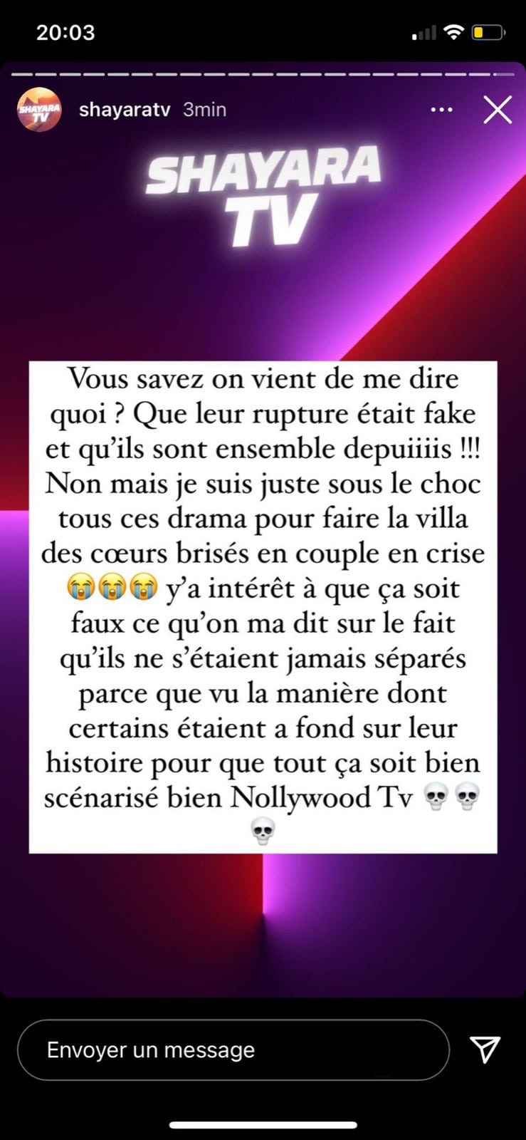 Eva et Vivian : ils sont accusés d'avoir mis en scène leur séparation pour leur carrière