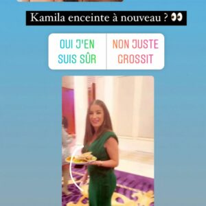 Kamila : enceinte de son 2ème enfant ? La toile en est certaine