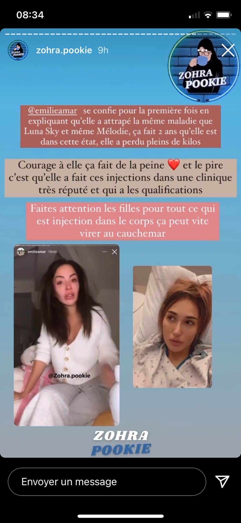 Une candidate vit le même calvaire que Luna Skye