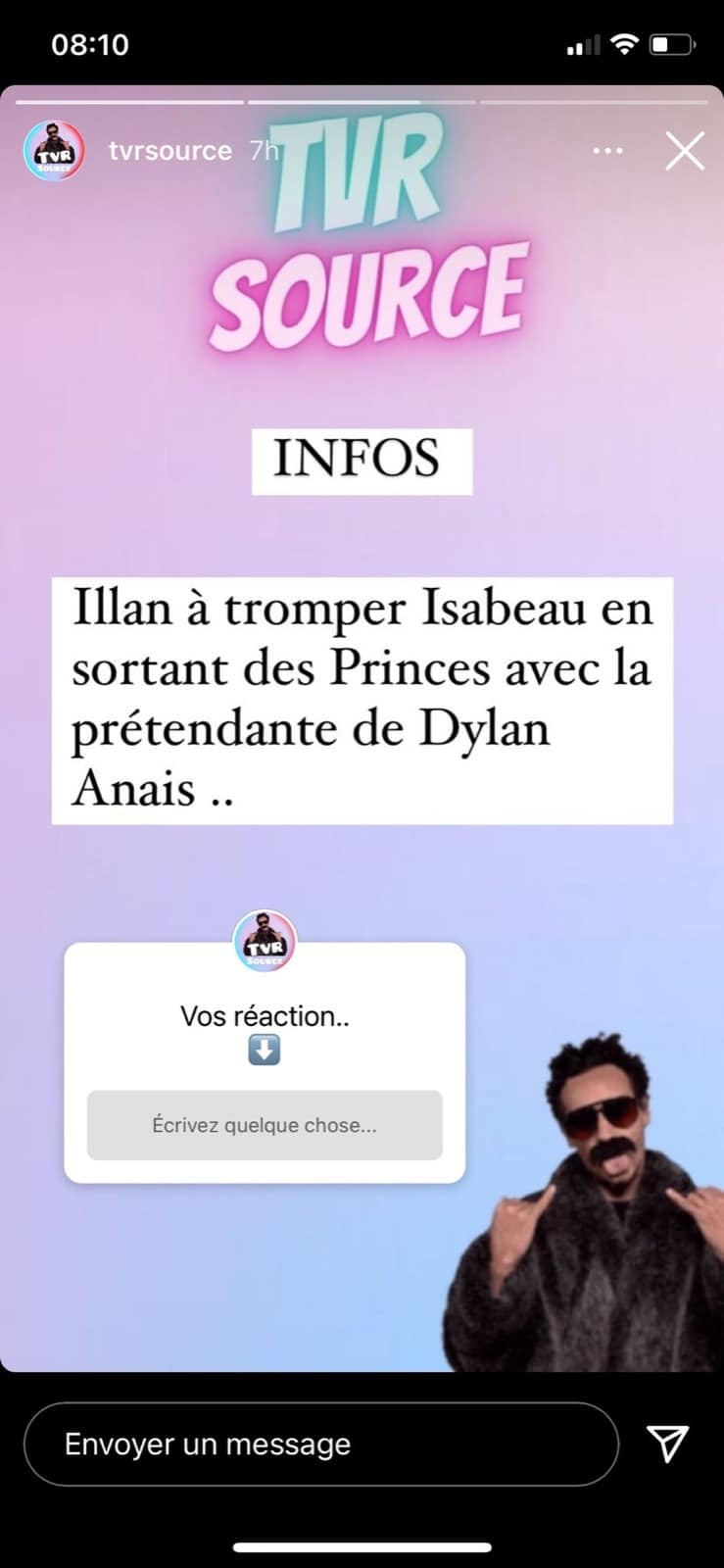 Illan aurait été infidèle envers Isabeau