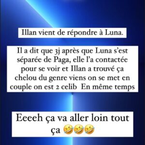 Luna Skye : elle tacle Illan qui a avoué avoir trompé Adixia avec Isabeau