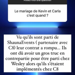 Carla et Kevin : date de la cérémonie, diffusion... les circonstances de leur mariage se précisent