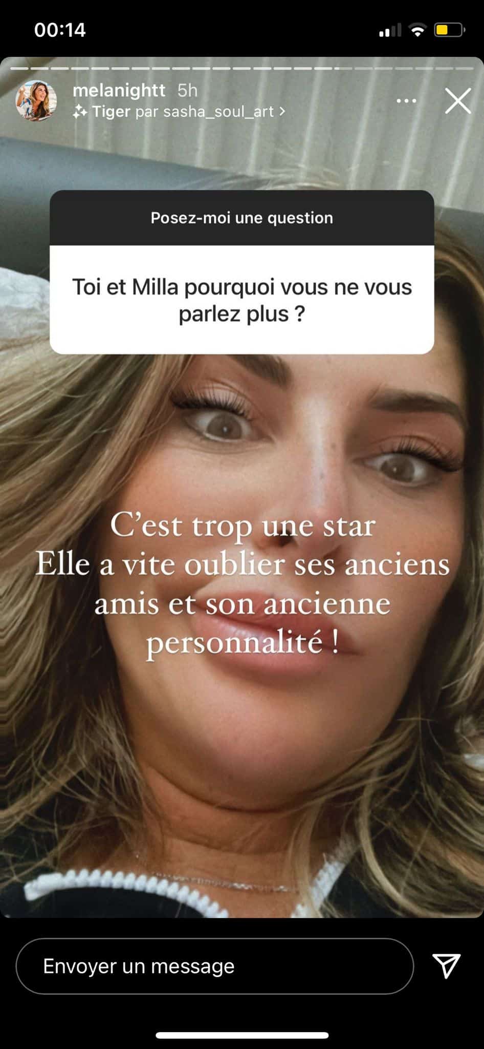 Milla Jasmine mariée en secret : elle se fait tacler fortement