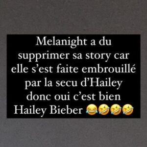 Justin Bieber : sa femme Hailey poursuivie à Courchevel par Mélanight