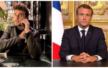 Simon Castaldi soutien Emmanuel Macron